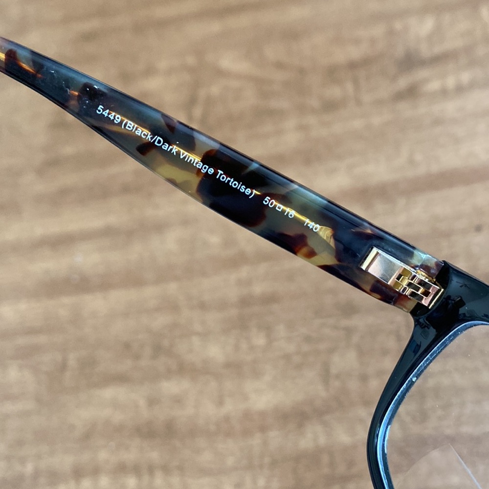 Coach eyeglass frames with bifocal lenses can be removed black tortoise design - Picture 5 of 9